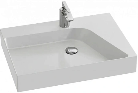 Раковина Jacob Delafon Rythmik 65 см EVN112-00 левая Раковина Jacob Delafon Rythmik 65 см EVN112-00 левая