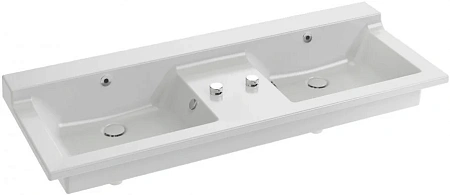 Раковина Jacob Delafon Soprano 140 см EXJ122-00 Раковина Jacob Delafon Soprano 140 см EXJ122-00