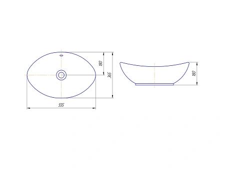 Раковина Kirovit Гамма 56 206356 Раковина Kirovit Гамма 56 206356