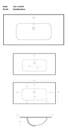 Раковина La Fenice SlimLine 80 FNC-06-TER-80 Раковина La Fenice SlimLine 80 FNC-06-TER-80