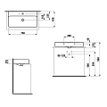 Раковина Laufen Val 1628.5 (8.1628.5.000.104.1) 750х420х115 мм, двухсторонняя глазуровка Раковина Laufen Val 1628.5 (8.1628.5.000.104.1) 750х420х115 мм, двухсторонняя глазуровка