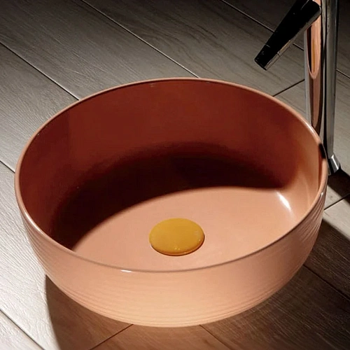 Раковина MELANA MLN-T4003H-B5 (персиковая) T4003H-B5-806 Раковина MELANA MLN-T4003H-B5 (персиковая) T4003H-B5-806