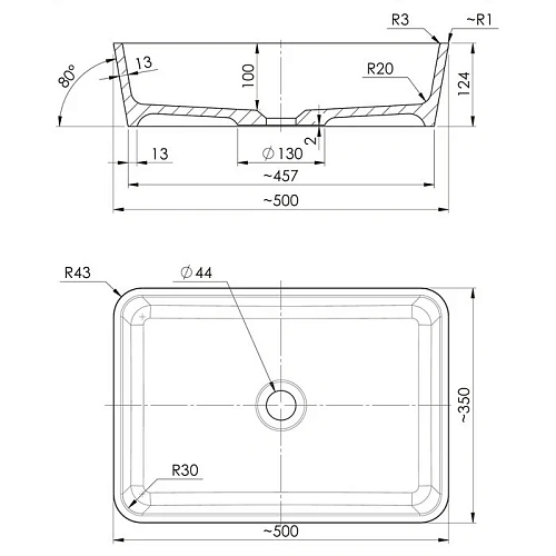 Раковина OMNIRES PARMA 50х35 см (белый глянец) PARMAUNBP Раковина OMNIRES PARMA 50х35 см (белый глянец) PARMAUNBP