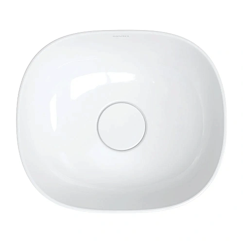 Раковина OMNIRES SILK 40х35 см (белый глянец) SILK400BP Раковина OMNIRES SILK 40х35 см (белый глянец) SILK400BP