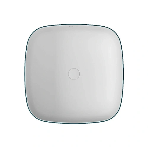 Раковина OWL 1975 Emerald белая матовая/изумрудная матовая квадратная OWLB191028 Раковина OWL 1975 Emerald белая матовая/изумрудная матовая квадратная OWLB191028