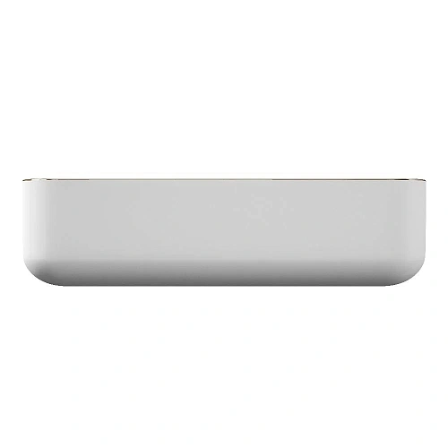 Раковина OWL 1975 белая прямоугольная с медным кантом OWLB191012 Раковина OWL 1975 белая прямоугольная с медным кантом OWLB191012