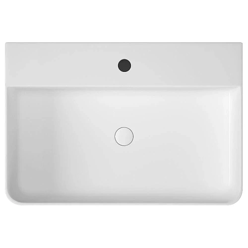 Раковина OWL 1975 белая прямоугольная с полочкой под смеситель OWLB191003 Раковина OWL 1975 белая прямоугольная с полочкой под смеситель OWLB191003