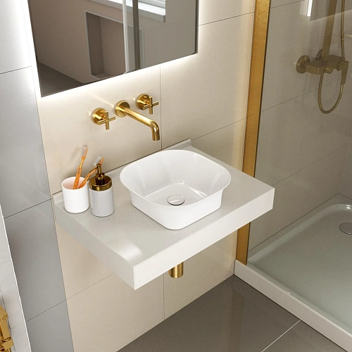 Раковина Point Ника 31 PN43081 квадратная, белый Раковина Point Ника 31 PN43081 квадратная, белый