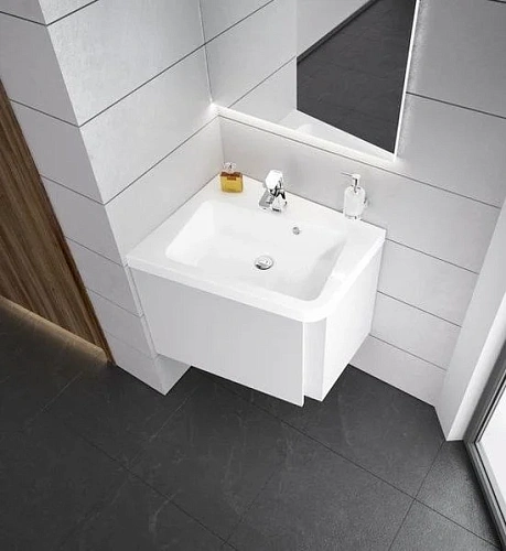 Раковина Ravak 10° 55x48,5 (левый) XJIL1155000 Раковина Ravak 10° 55x48,5 (левый) XJIL1155000