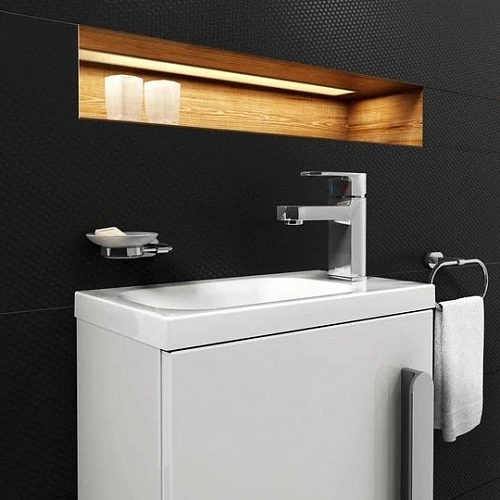 Раковина Ravak Chrome 40x22 см (правый) XJGP1100000 Раковина Ravak Chrome 40x22 см (правый) XJGP1100000