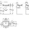 Раковина Roca Hall 52x44 327882000 Раковина Roca Hall 52x44 327882000
