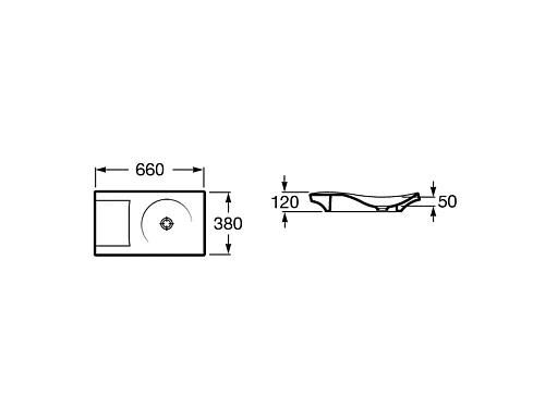 Раковина Roca Urbi 327226000 Раковина Roca Urbi 327226000