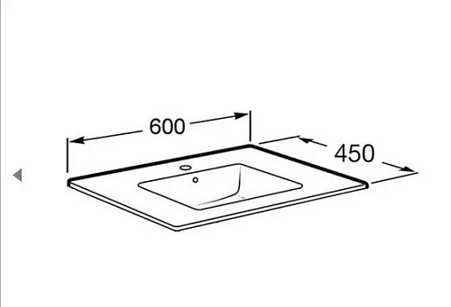 Раковина Roca Victoria Unik Oval 60x46 327827000 Раковина Roca Victoria Unik Oval 60x46 327827000