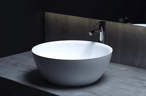 Раковина Salini ALDA 02 покраска по RAL полностью 1102210MF 425x425 накладная S-Stone Раковина Salini ALDA 02 покраска по RAL полностью 1102210MF 425x425 накладная S-Stone