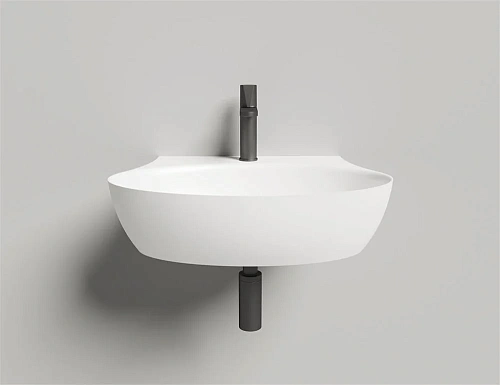 Раковина Salini ALDA WALL 01 покраска по RAL полностью 140321MF 580x450 накладная S-Stone Раковина Salini ALDA WALL 01 покраска по RAL полностью 140321MF 580x450 накладная S-Stone