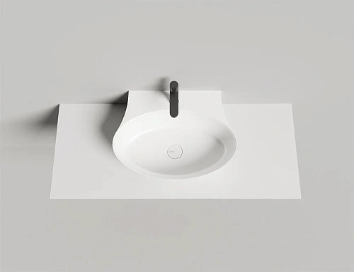 Раковина Salini ALDA WALL 01 покраска по RAL полностью 140321MF 580x450 накладная S-Stone Раковина Salini ALDA WALL 01 покраска по RAL полностью 140321MF 580x450 накладная S-Stone