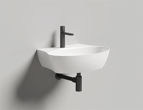 Раковина Salini ALDA WALL 01 покраска по RAL полностью 140321MF 580x450 накладная S-Stone Раковина Salini ALDA WALL 01 покраска по RAL полностью 140321MF 580x450 накладная S-Stone