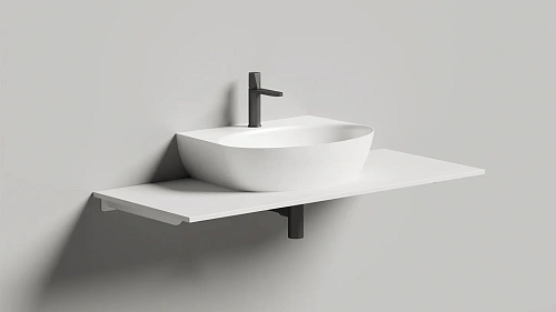 Раковина Salini ALDA WALL 02 140312G 580x450 накладная S-Sense Раковина Salini ALDA WALL 02 140312G 580x450 накладная S-Sense