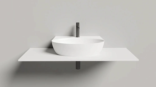 Раковина Salini ALDA WALL 02 140312G 580x450 накладная S-Sense Раковина Salini ALDA WALL 02 140312G 580x450 накладная S-Sense