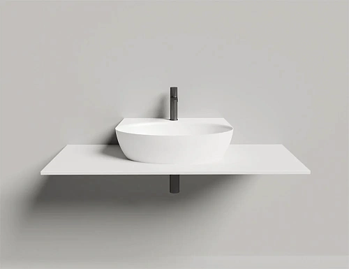 Раковина Salini ALDA WALL 02 140322MN покраска по RAL снаружи Раковина Salini ALDA WALL 02 140322MN покраска по RAL снаружи