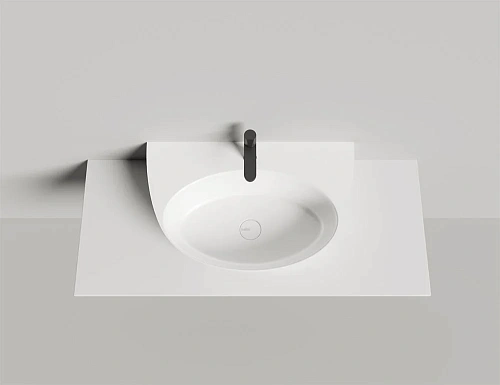 Раковина Salini ALDA WALL 03 покраска по RAL полностью 140313GF 710x450 накладная S-Sense Раковина Salini ALDA WALL 03 покраска по RAL полностью 140313GF 710x450 накладная S-Sense