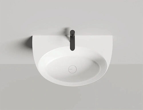 Раковина Salini ALDA WALL 03 покраска по RAL полностью 140313GF 710x450 накладная S-Sense Раковина Salini ALDA WALL 03 покраска по RAL полностью 140313GF 710x450 накладная S-Sense