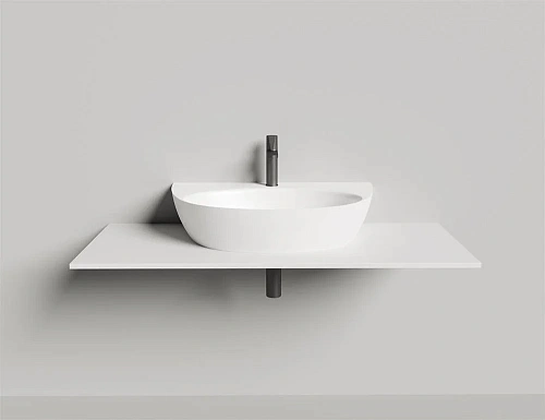 Раковина Salini ALDA WALL 03 покраска по RAL полностью 140323MF 710x450 накладная S-Stone Раковина Salini ALDA WALL 03 покраска по RAL полностью 140323MF 710x450 накладная S-Stone