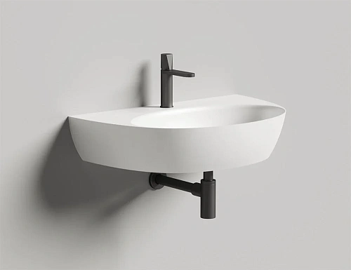 Раковина Salini ALDA WALL 03 покраска по RAL полностью 140323MF 710x450 накладная S-Stone Раковина Salini ALDA WALL 03 покраска по RAL полностью 140323MF 710x450 накладная S-Stone