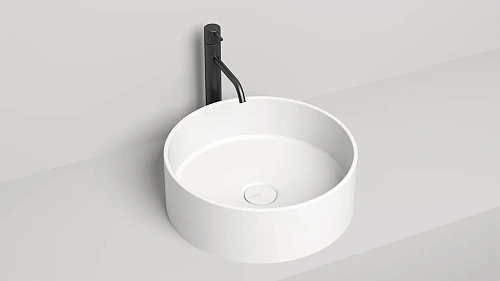 Раковина Salini ARMONIA 02 130112SM 440x440 накладная S-Stone Раковина Salini ARMONIA 02 130112SM 440x440 накладная S-Stone