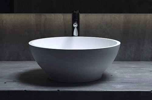 Раковина Salini GLORIA 02 покраска по RAL полностью 1102202MF 415x415 накладная S-Stone Раковина Salini GLORIA 02 покраска по RAL полностью 1102202MF 415x415 накладная S-Stone