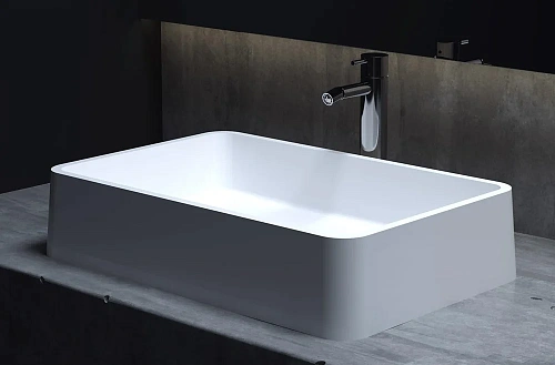 Раковина Salini GLORIA 07 покраска по RAL полностью 1102207MF 595x395 накладная S-Stone Раковина Salini GLORIA 07 покраска по RAL полностью 1102207MF 595x395 накладная S-Stone