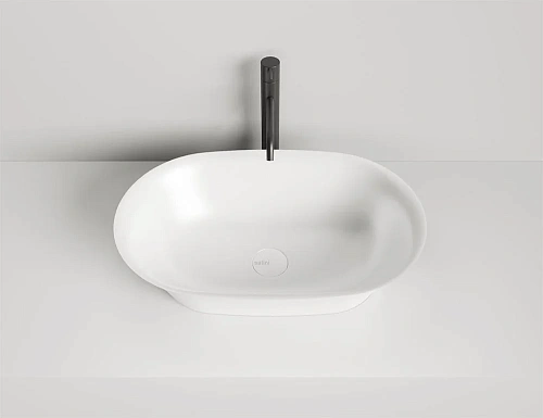 Раковина Salini MONA покраска по RAL полностью 110821MF 600x390 накладная S-Stone Раковина Salini MONA покраска по RAL полностью 110821MF 600x390 накладная S-Stone