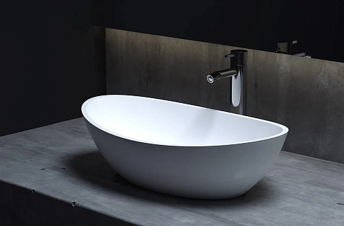 Раковина Salini NOEMI 1101103GN S-Sense покраска по RAL снаружи, накладная, глянцевая Раковина Salini NOEMI 1101103GN S-Sense покраска по RAL снаружи, накладная, глянцевая