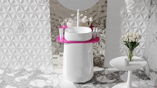 Раковина Salini ORIENTE TOTEM 1303101M 700x490 напольная S-Sense Раковина Salini ORIENTE TOTEM 1303101M 700x490 напольная S-Sense