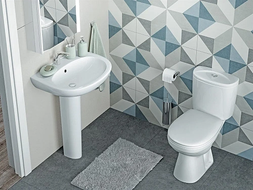 Раковина Santek Анимо 40 без отверстия под смеситель 1WH110487 1.WH11.0.487 Раковина Santek Анимо 40 без отверстия под смеситель 1WH110487 1.WH11.0.487