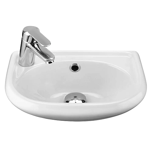 Раковина Santek Бриз 40 отверстие под смеситель слева 1WH110442 1.WH11.0.442 Раковина Santek Бриз 40 отверстие под смеситель слева 1WH110442 1.WH11.0.442