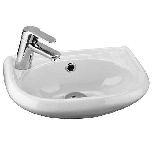 Раковина Santek Бриз 40 отверстие под смеситель слева 1WH110442 1.WH11.0.442 Раковина Santek Бриз 40 отверстие под смеситель слева 1WH110442 1.WH11.0.442