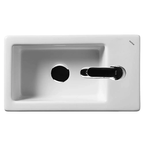 Раковина Santek Эрис 46 отверстие под смеситель справа 1WH301972 1.WH30.1.972 Раковина Santek Эрис 46 отверстие под смеситель справа 1WH301972 1.WH30.1.972