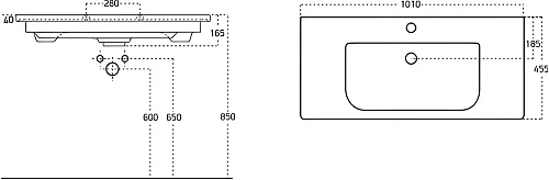 Раковина STWORKI 100 13100-KL 559798 Раковина STWORKI 100 13100-KL 559798