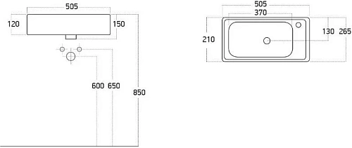 Раковина STWORKI 50 7045-KL 560134 Раковина STWORKI 50 7045-KL 560134