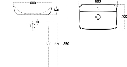 Раковина STWORKI 60 3059-KL 575169 Раковина STWORKI 60 3059-KL 575169