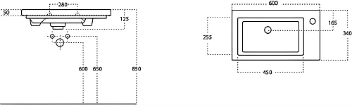 Раковина STWORKI 60 4060-KL 559809 Раковина STWORKI 60 4060-KL 559809