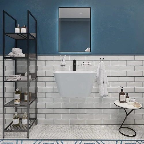 Раковина STWORKI моноблок 55 100604-101 559670 Раковина STWORKI моноблок 55 100604-101 559670