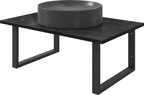 Раковина STWORKI накладная 43 3043-112 антрацит 560808 Раковина STWORKI накладная 43 3043-112 антрацит 560808