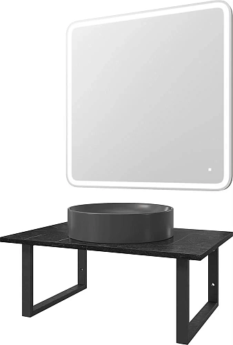 Раковина STWORKI накладная 43 3043-112 антрацит 560808 Раковина STWORKI накладная 43 3043-112 антрацит 560808