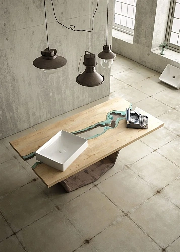 Раковина STWORKI накладная 50 3050-KL белый глянец 559933 Раковина STWORKI накладная 50 3050-KL белый глянец 559933