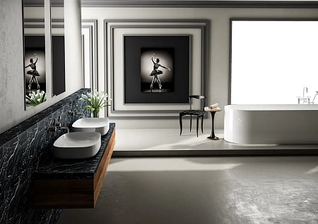 Раковина STWORKI накладная 65 3064-KL белый глянец 559993 Раковина STWORKI накладная 65 3064-KL белый глянец 559993