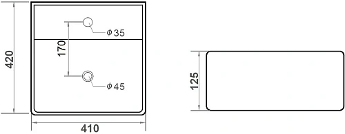Раковина STWORKI Нюборг NU-01rn 549739 Раковина STWORKI Нюборг NU-01rn 549739