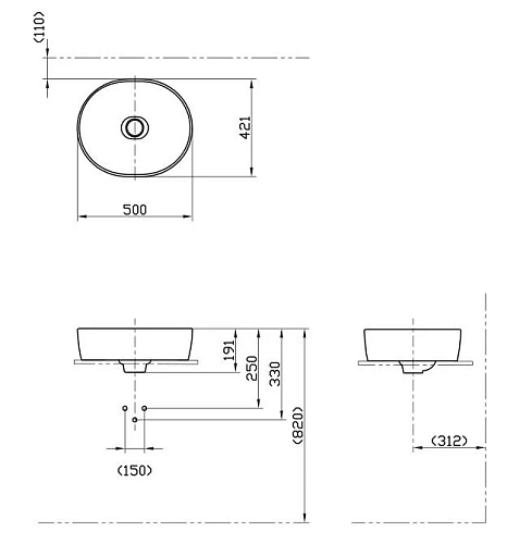 Раковина Toto NC LW760LB Накладная, 50 x 42 см LW760LB#XW Раковина Toto NC LW760LB Накладная, 50 x 42 см LW760LB#XW