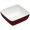 Раковина Villeroy &amp; Boch Artis 41 x 41 см Bordeaux 417841BCS9 накладная